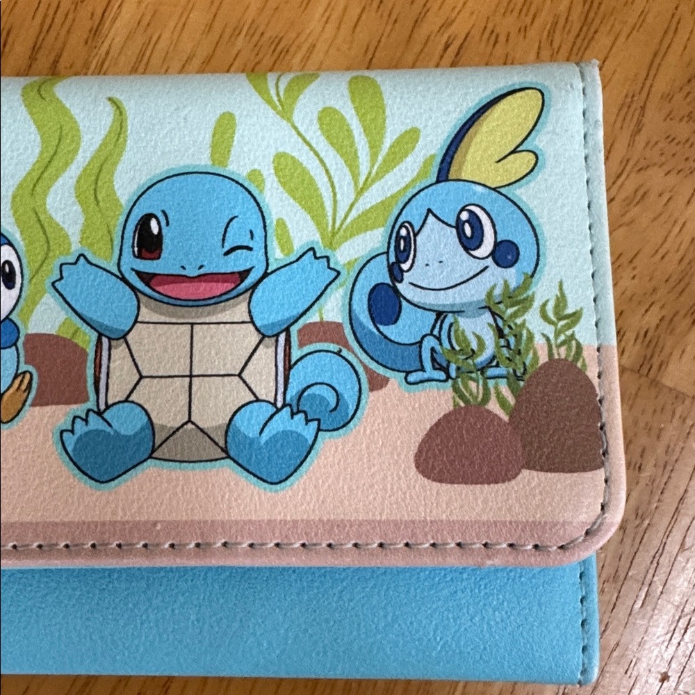Loungefly Pokémon Trifold Wallet Piplup Squirtle Sobble ❤️ - Picture 3 of 12